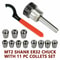 Precision MT2 Shank Collet Chuck Set With Spanner Milling Machine Tool 2