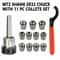 Precision MT2 Shank Collet Chuck Set With Spanner Milling Machine Tool 3