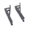 Heavy Duty Adjustable Stainless Steel Microwave Shelf Rack For Wall Mount 0