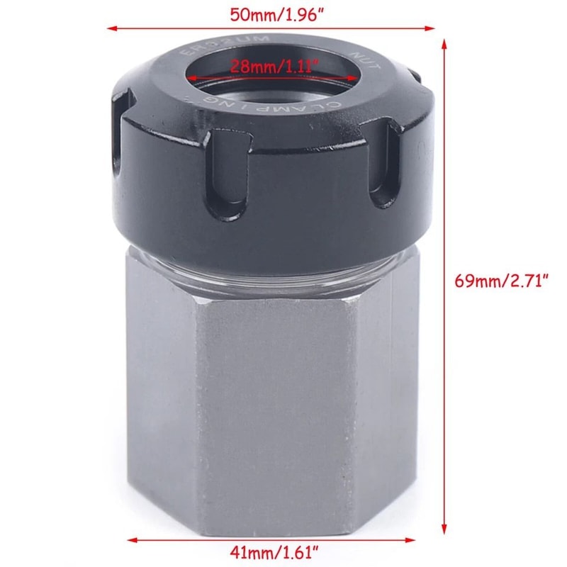 Premium CNC Collet Block Spring Collet Block Chuck Set For Milling 1