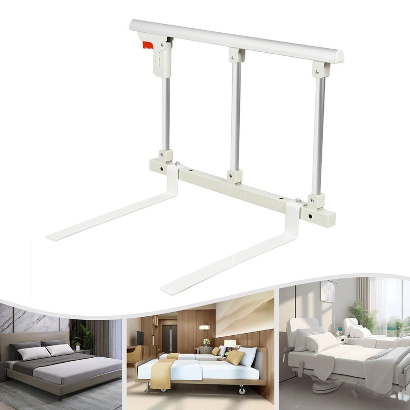 Foldable Bed Safety Rail Support Handle For Bedside Fall Prevention Elderly Safety 10