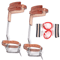Tree Climbing Spikes Stainless Steel Climbing Spurs Set Capacity Professional Climbing Gaffs 3