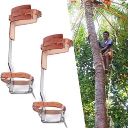 tree climbing spikes & stainless steel climbing spurs set capacity professional climbing gaffs