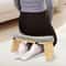 Bamboo Meditation Bench Foldable Yoga Kneeling Stool With Carrying Bag 2
