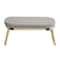 Bamboo Meditation Bench Foldable Yoga Kneeling Stool With Carrying Bag 4