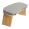 Bamboo Meditation Bench Foldable Yoga Kneeling Stool With Carrying Bag 5