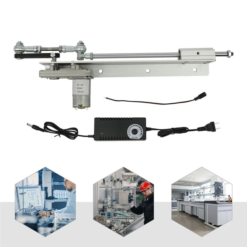 Compact Linear Actuator DC Adjustable Stroke Reciprocating Motor 3