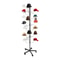 Freestanding Metal Hat Display Stand With Hooks Durable Hat Rack Organizer 1