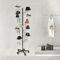 Freestanding Metal Hat Display Stand With Hooks Durable Hat Rack Organizer 0