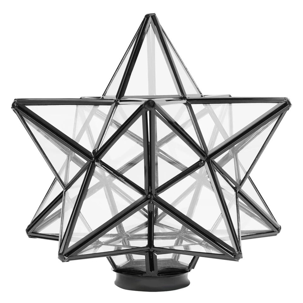 Star Shaped Glass Pendant Light Ceiling Chandelier Modern Home Lighting 3