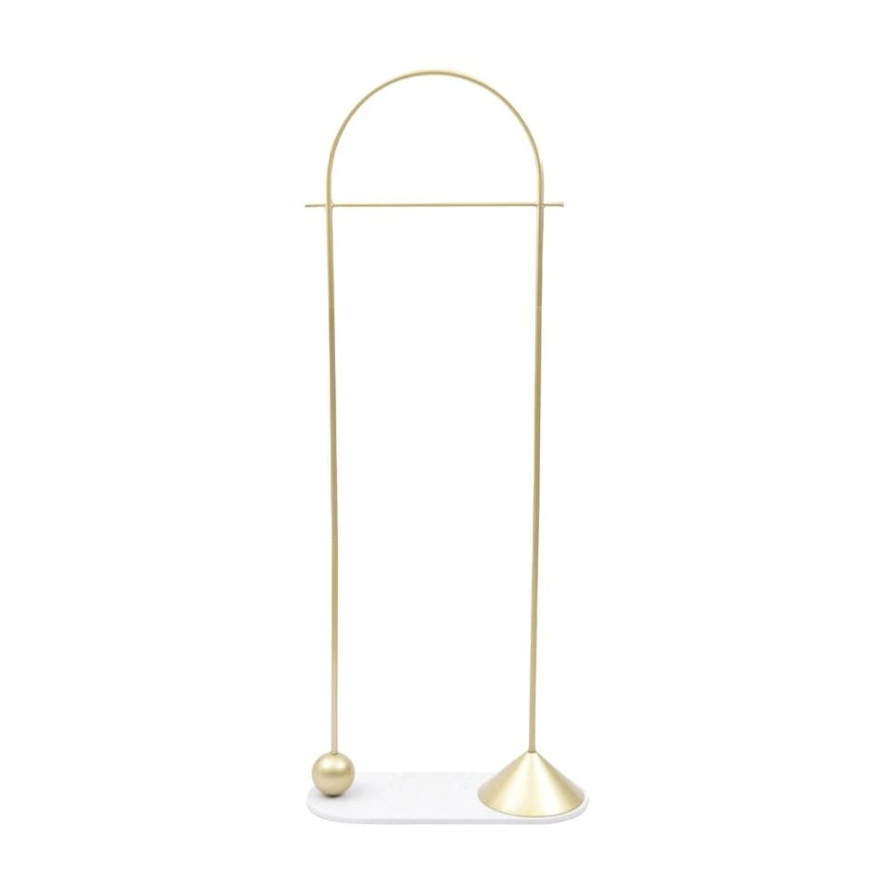 Gold Clothing Rack Portable Heavy Duty Modern Clothes Organizer 3