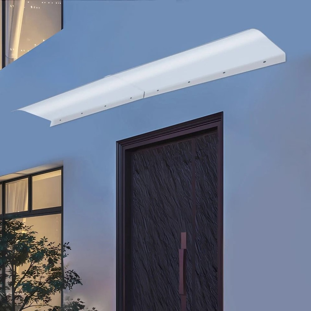 Clear Outdoor Rain Shelter Cover Window Awning Canopy For Front Door Protection 1