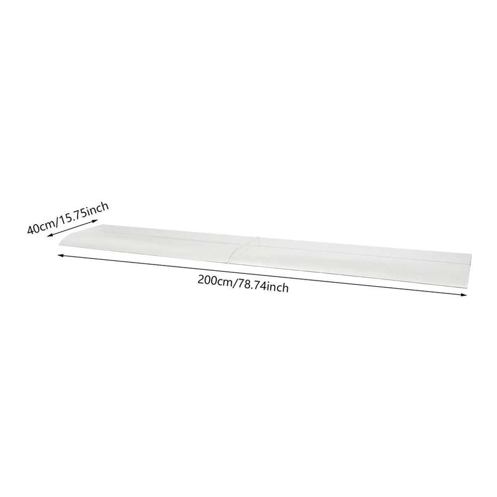 Clear Outdoor Rain Shelter Cover Window Awning Canopy For Front Door Protection 2