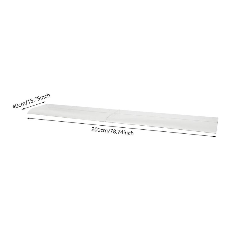 Clear Outdoor Rain Shelter Cover Window Awning Canopy For Front Door Protection 2