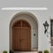 Clear Outdoor Rain Shelter Cover Window Awning Canopy For Front Door Protection 5