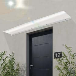 clear outdoor rain shelter cover & window awning canopy for front door protection