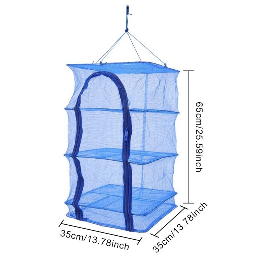 Foldable Drying Rack Hanging Mesh Food Herb Dryer 5