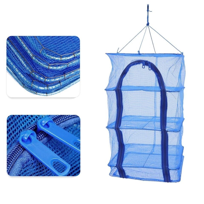 Foldable Drying Rack Hanging Mesh Food Herb Dryer 7