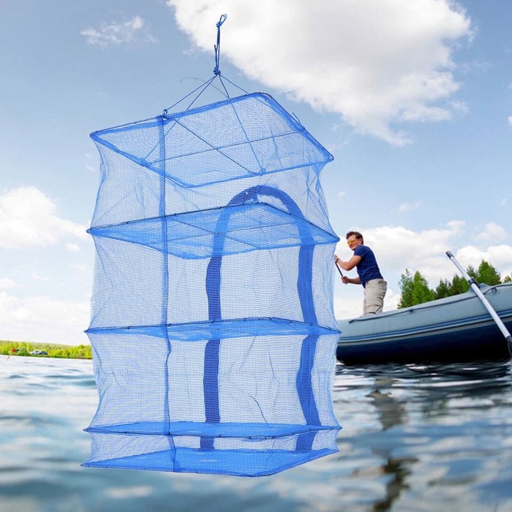 Foldable Drying Rack Hanging Mesh Food Herb Dryer 8
