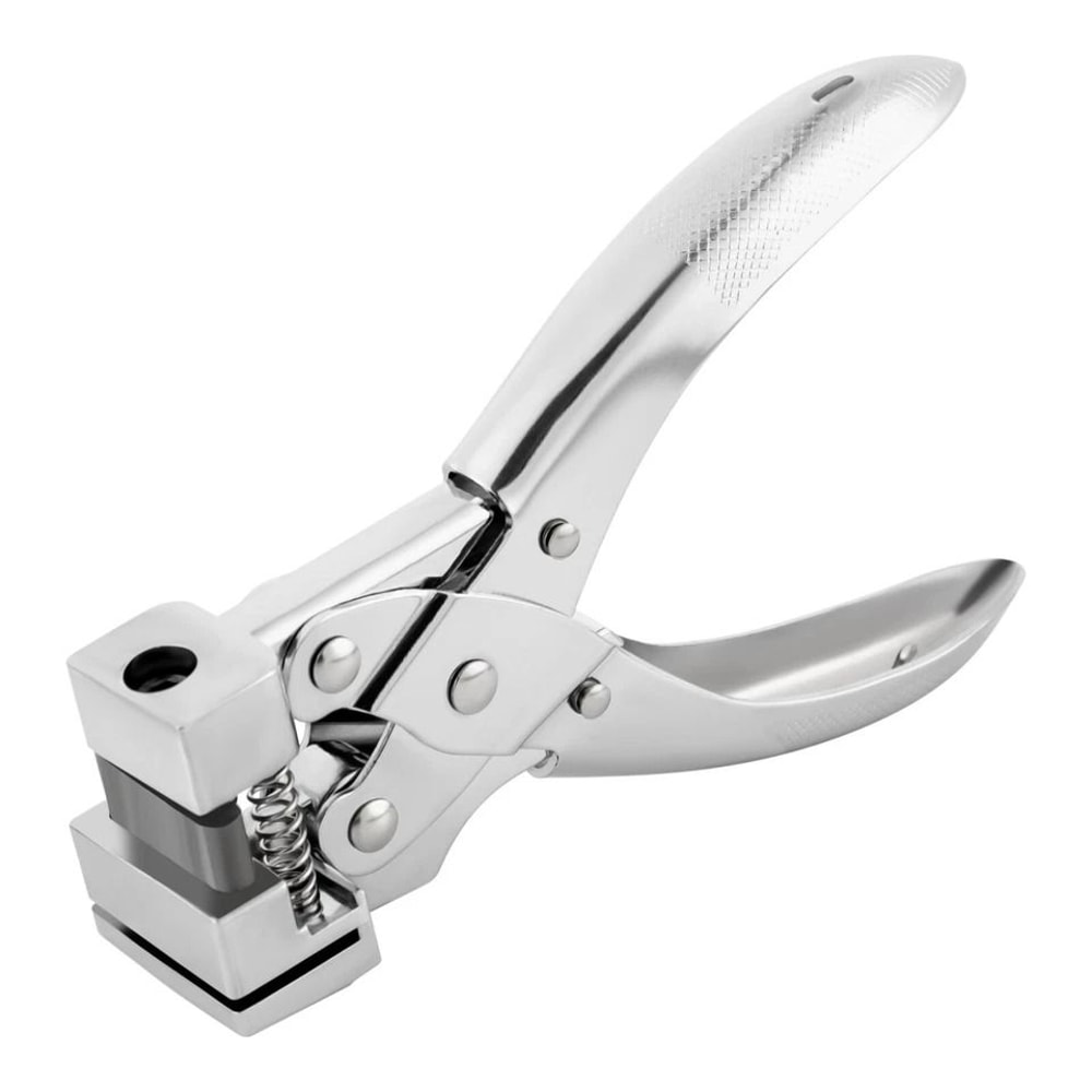 T Shape Hole Punch Tool Steel Handheld Tag Hole Punch Precision Airplane Slot Punch 3