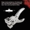T Shape Hole Punch Tool Steel Handheld Tag Hole Punch Precision Airplane Slot Punch 5