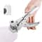 T Shape Hole Punch Tool Steel Handheld Tag Hole Punch Precision Airplane Slot Punch 10