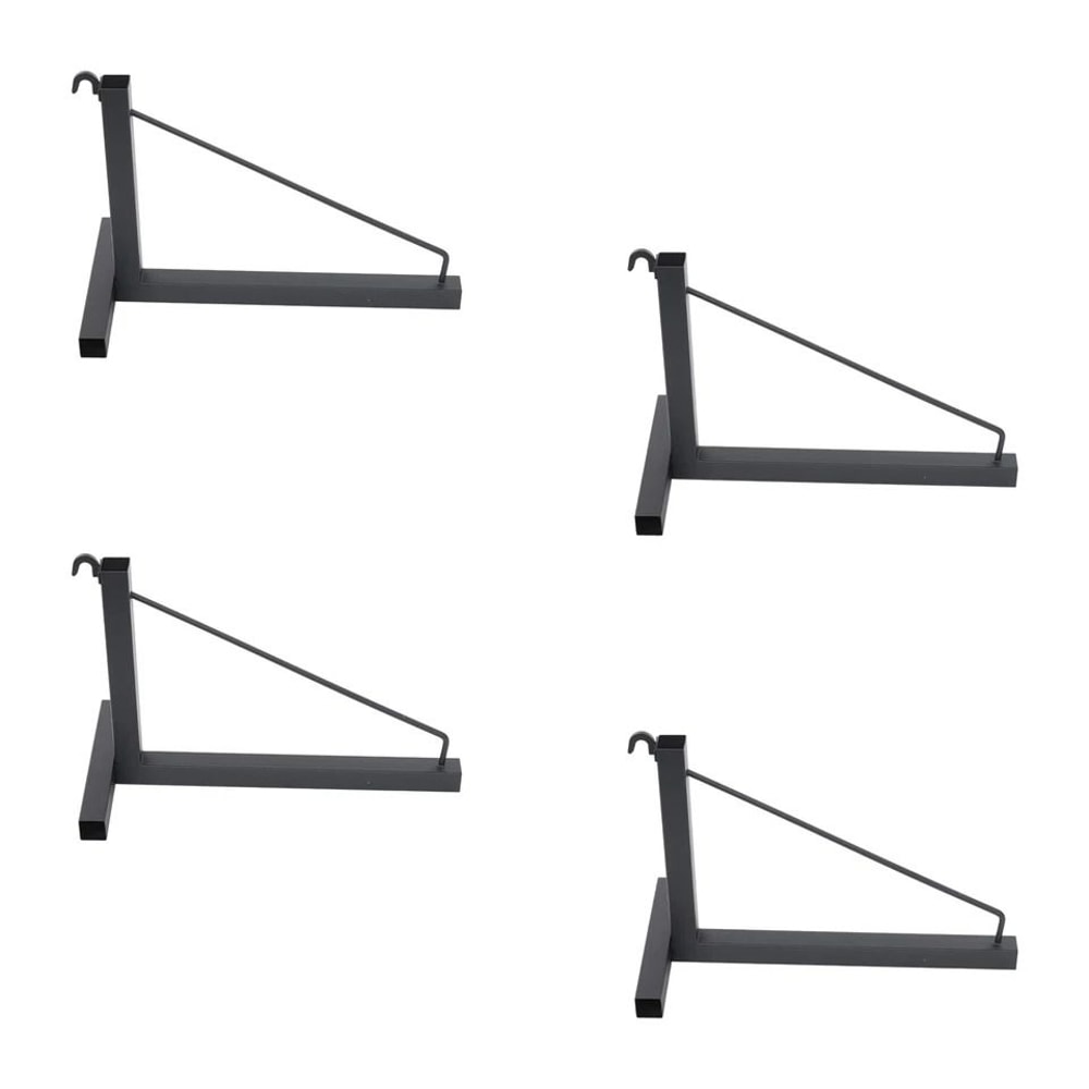 Heavy Duty Industrial Shipping Container Shelving Bracket Set 0