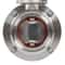 Stainless Steel Butterfly Valve Set With Blue Trigger Handle Durable Industrial Flow Control 2