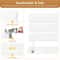 Premium Foldable Shower Seat Wall Mounted Shower Bench For Safety And Support 4
