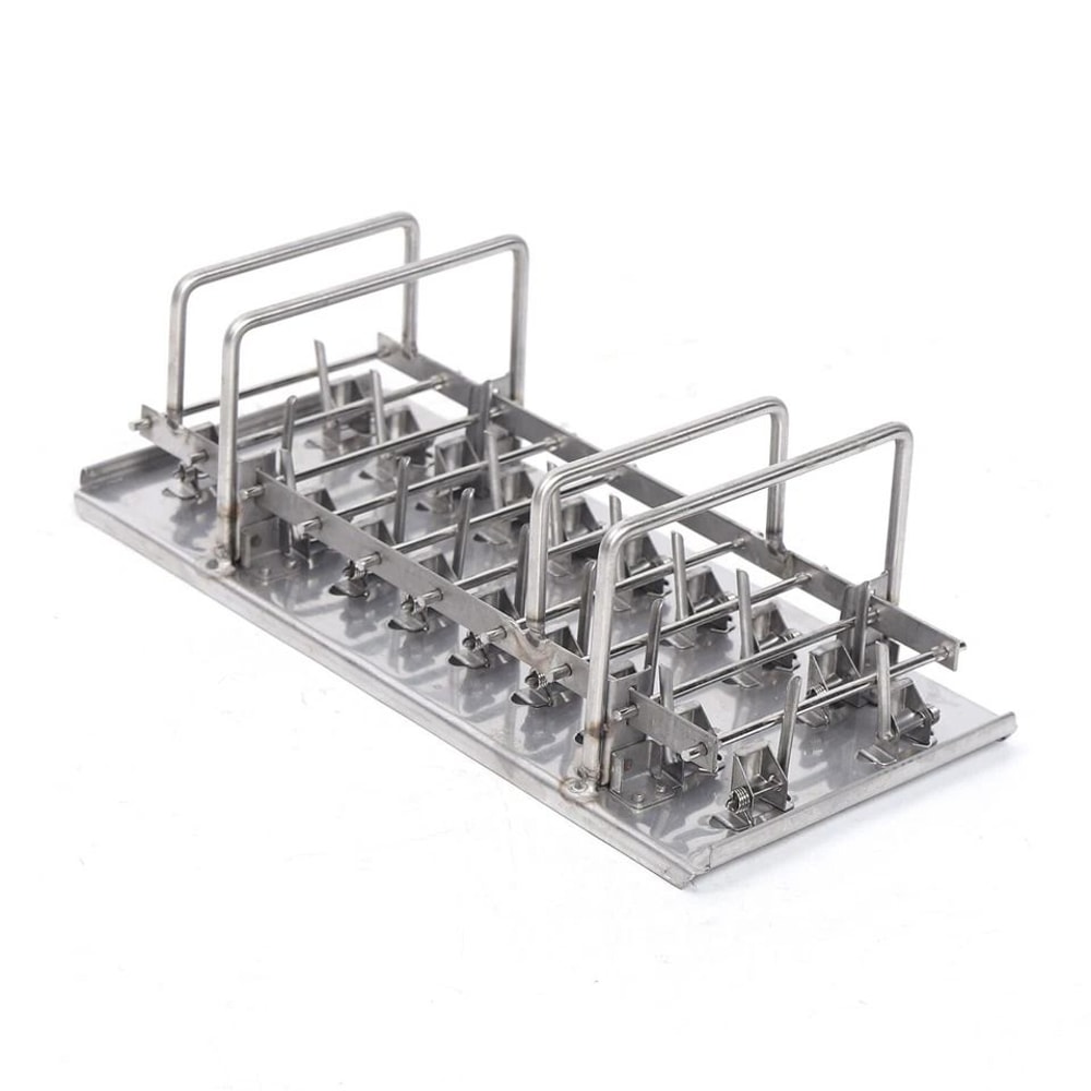 Stainless Steel Popsicle Molds Ice Cream Pop Maker Set With Ice Pop Stick Holders 5