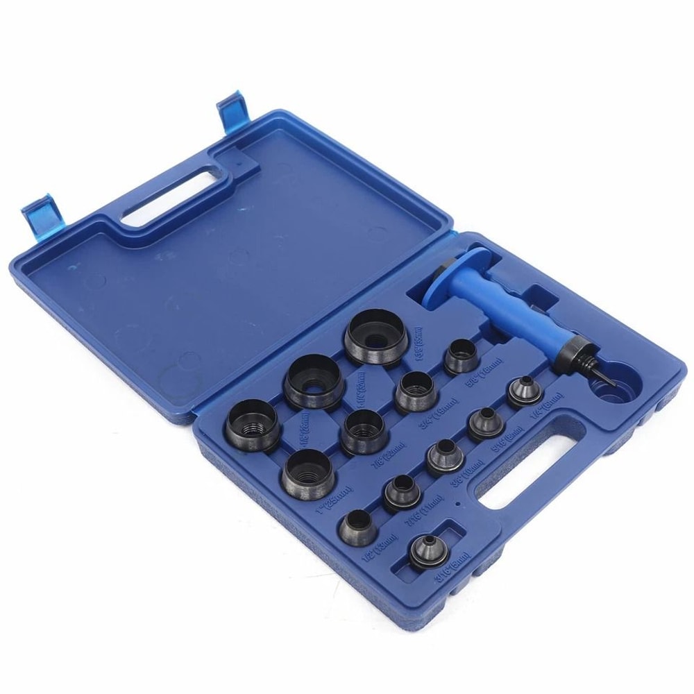 Leather Hole Punch Set Durable Hollow Punch Kit Gasket Cutter Tool 2