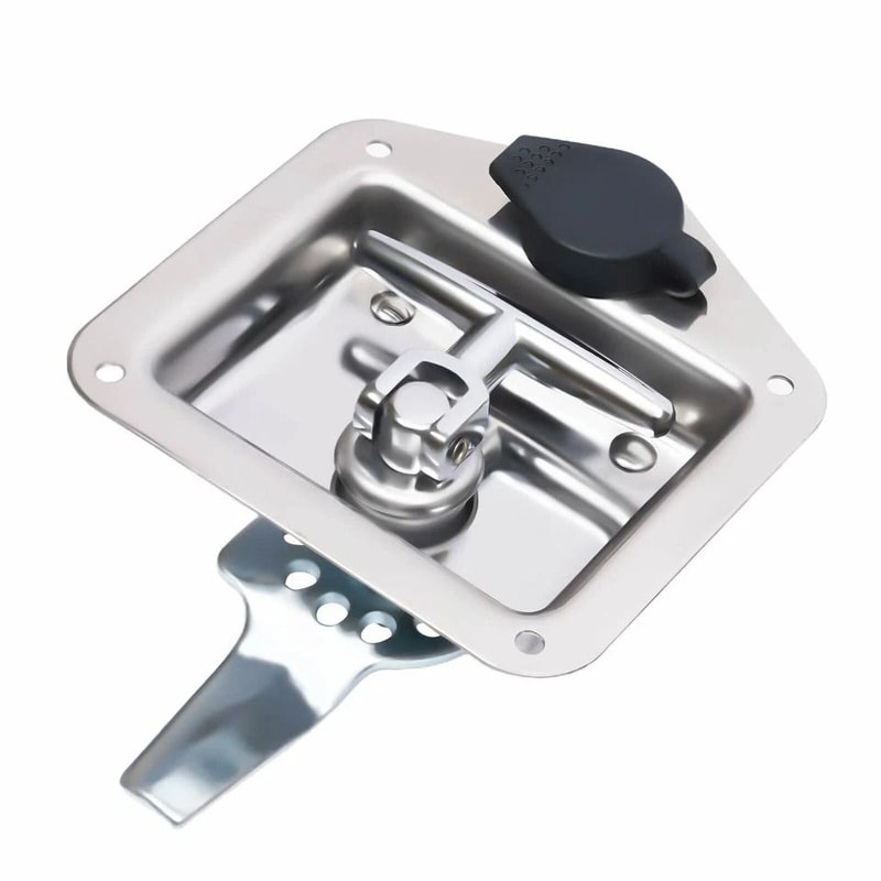 Stainless Steel RV Door Latch Toolbox Lock Set 2