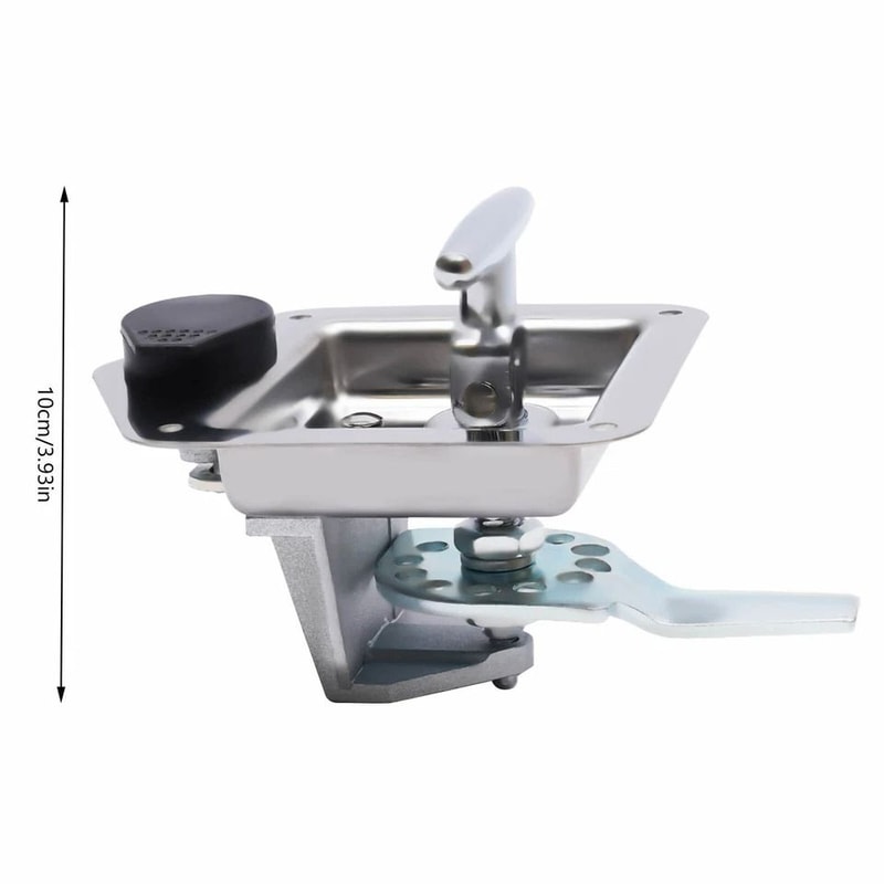 Stainless Steel RV Door Latch Toolbox Lock Set 4