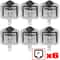 Stainless Steel RV Door Latch Toolbox Lock Set 5