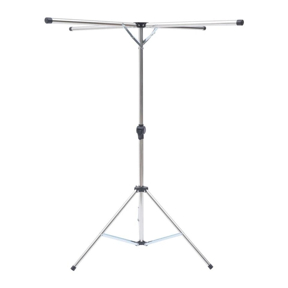 Portable Tripod Clothes Drying Rack Foldable Steel Laundry Stand 4