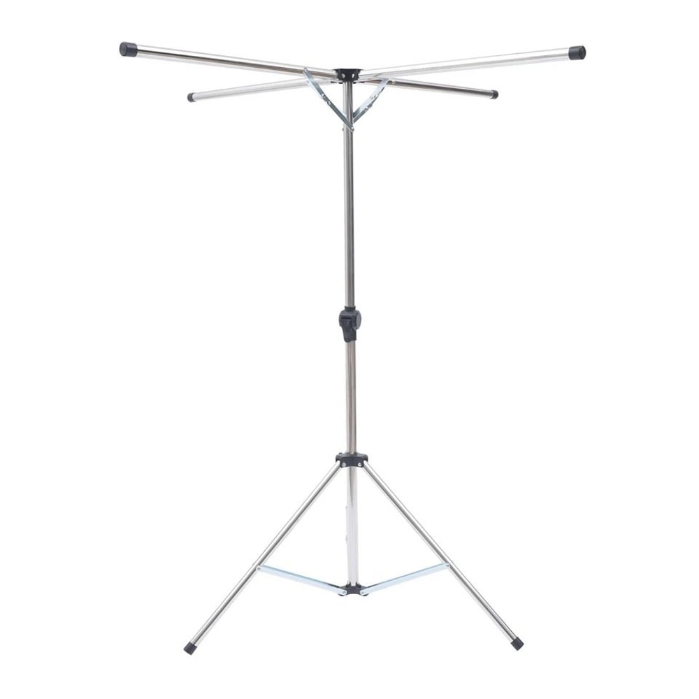 Portable Tripod Clothes Drying Rack Foldable Steel Laundry Stand 7