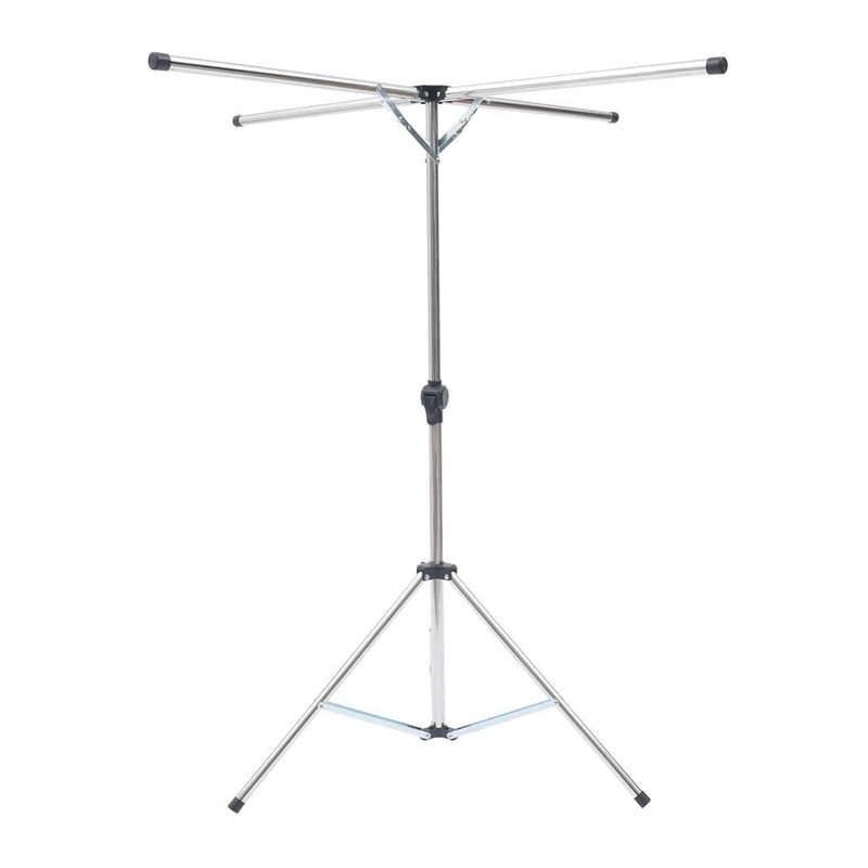 Portable Tripod Clothes Drying Rack Foldable Steel Laundry Stand 7
