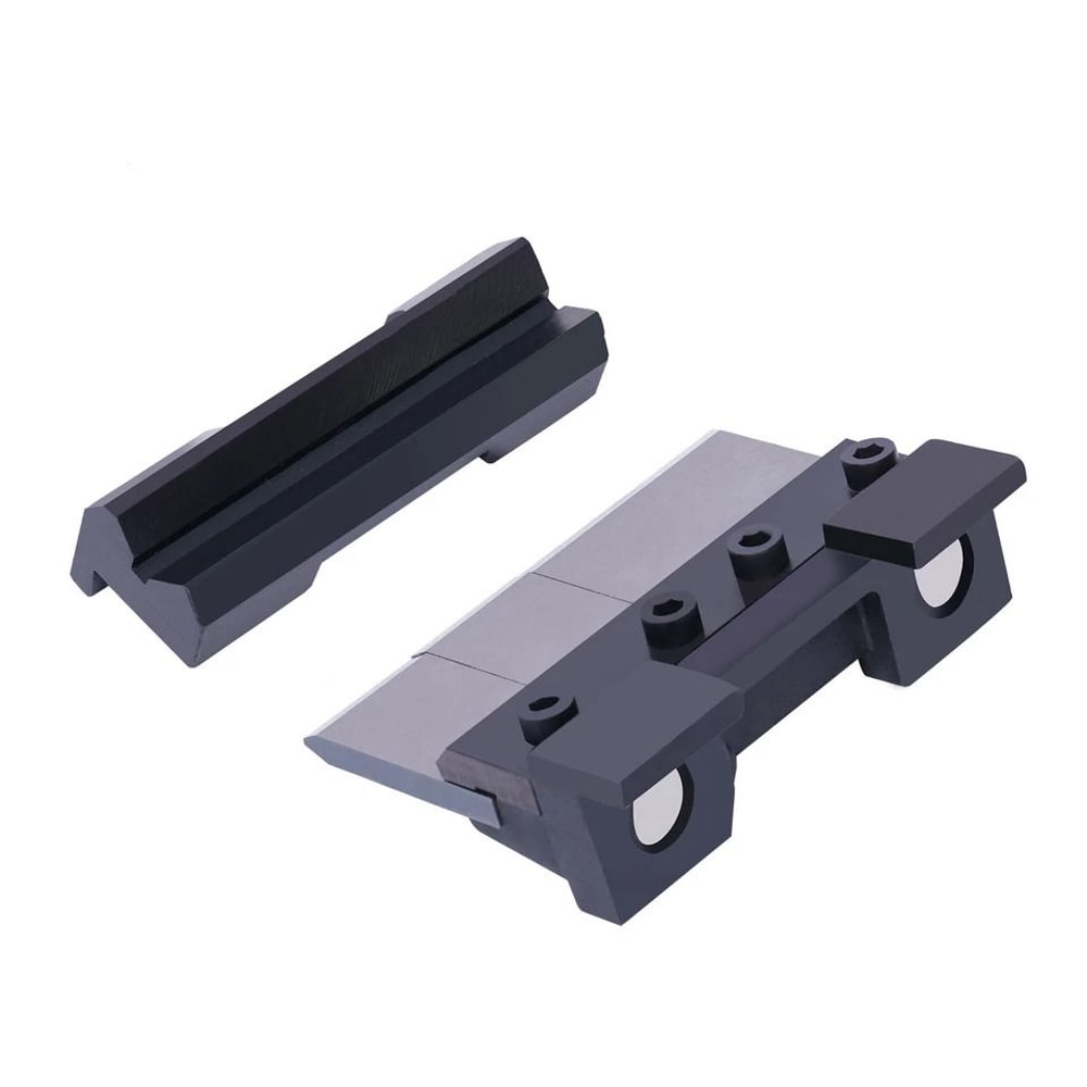 Bench Vise Attachment Metal Plate Bender Tool Adjustable Cast Steel Bender For Aluminum 2
