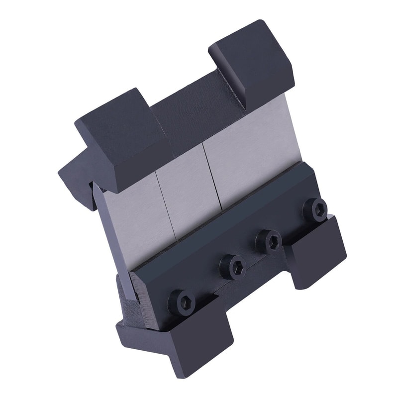 Bench Vise Attachment Metal Plate Bender Tool Adjustable Cast Steel Bender For Aluminum 9