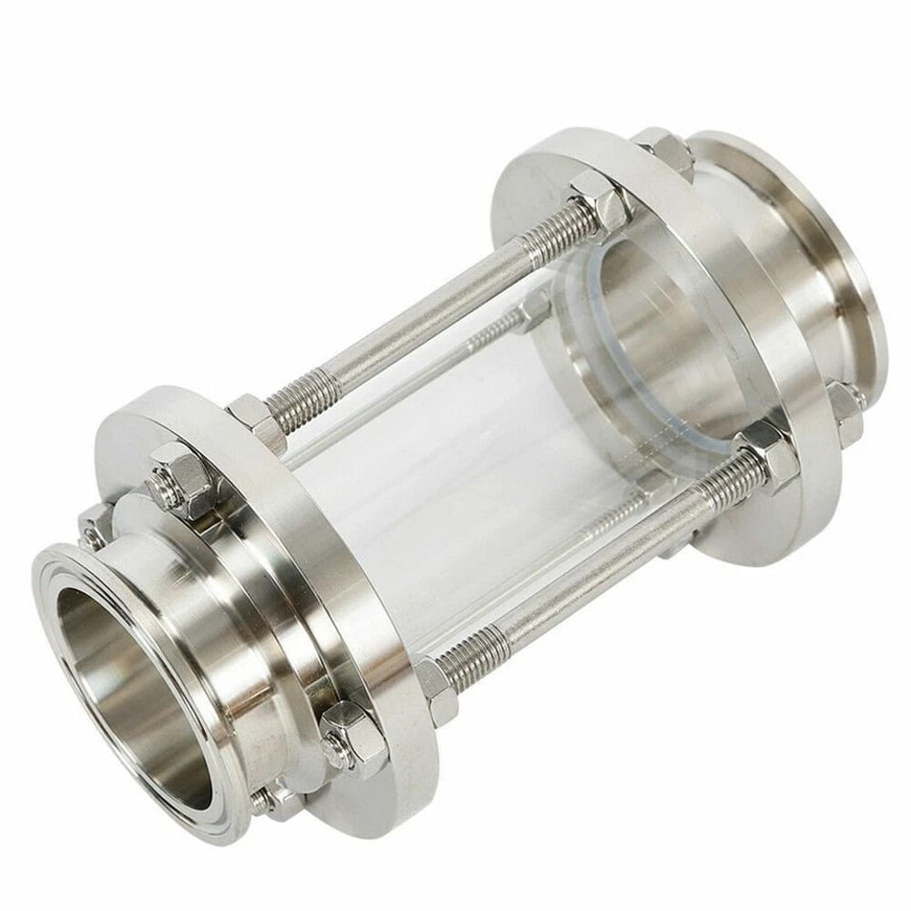 Tri Clamp Sanitary Sight Glass Stainless Steel Inline Flow 1
