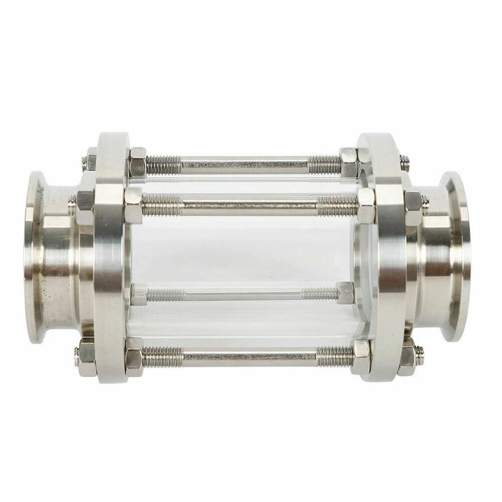 Tri Clamp Sanitary Sight Glass Stainless Steel Inline Flow 5