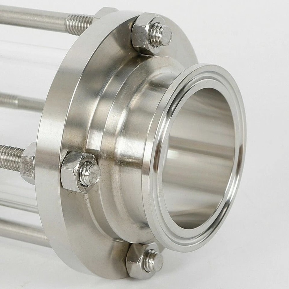 Tri Clamp Sanitary Sight Glass Stainless Steel Inline Flow 6