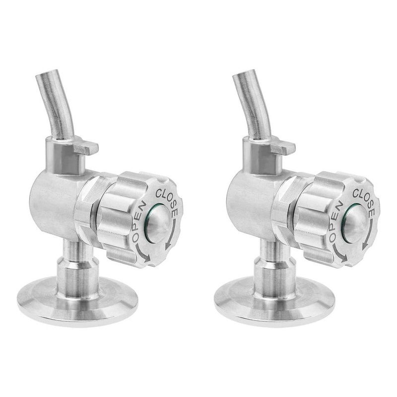 Stainless Beer Sampling Valve Clamp End 0