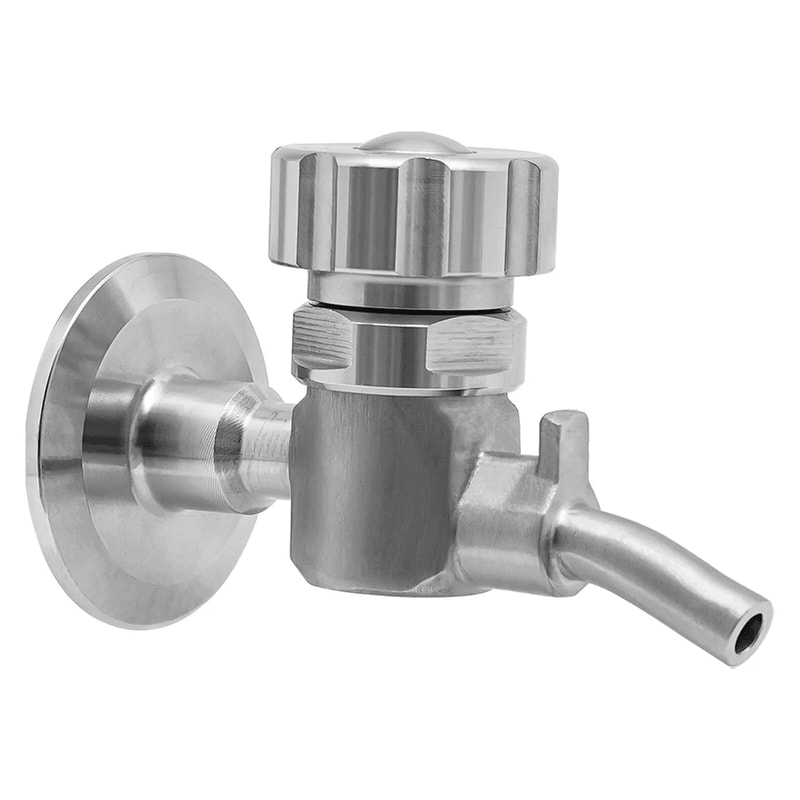 Stainless Beer Sampling Valve Clamp End 3