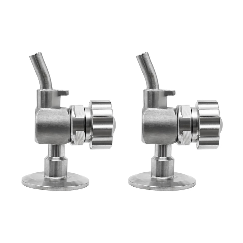 Stainless Beer Sampling Valve Clamp End 8