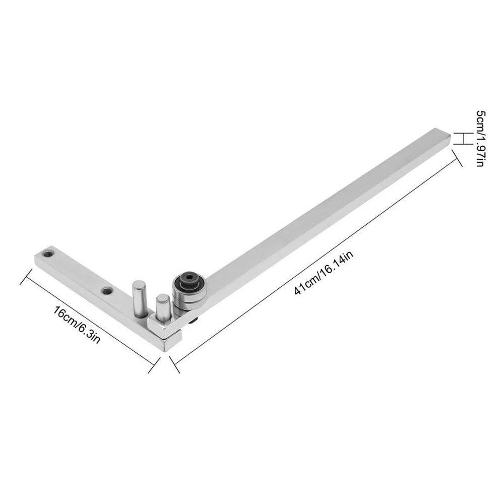Compact Carbon Steel Manual Rod Bender Portable 8mm Mini Bending Machine 8