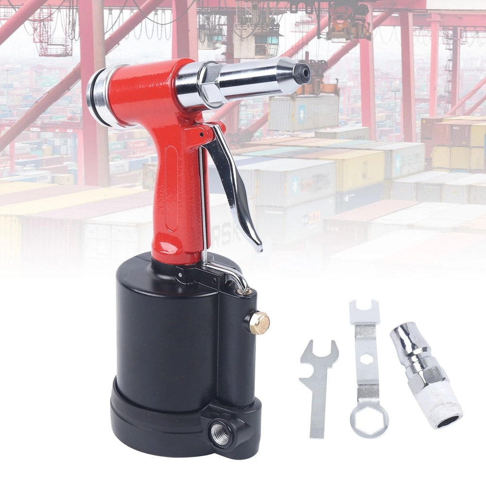 Pneumatic Rivet Gun For Automotive Metalwork 8