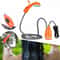 Portable Outdoor Camping Shower Pump With Shower Head Lightweight 62W Outdoor Shower Kit 2