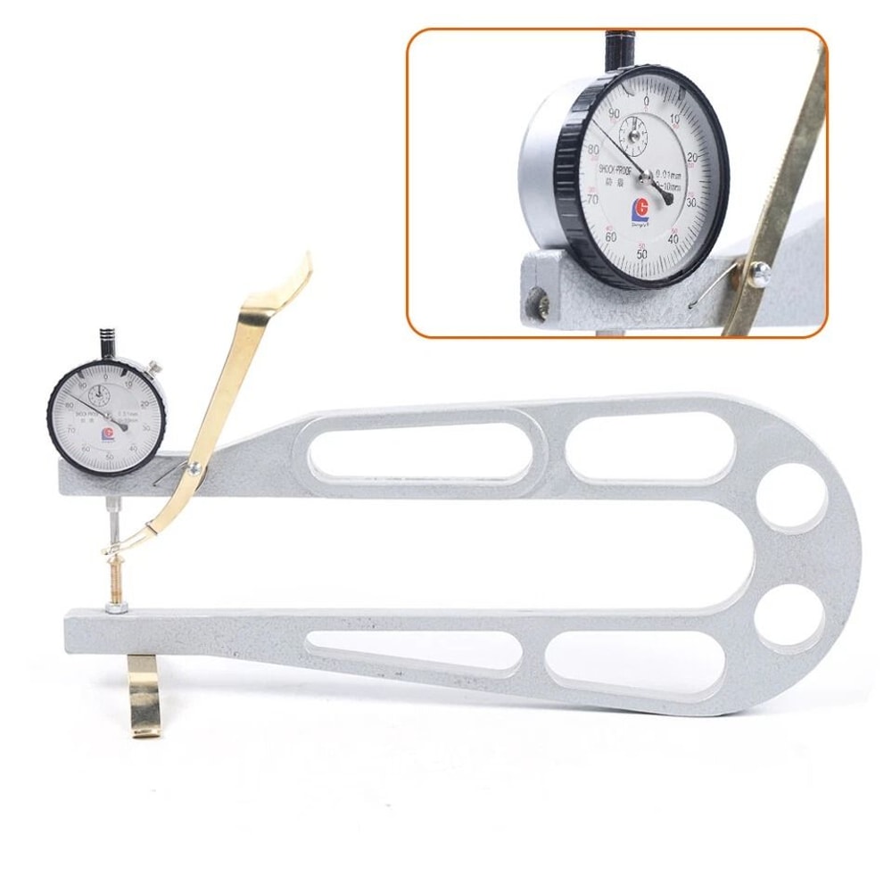 Precision Violin Thickness Gauge Luthier Tool With Dial Indicator Measuring Instrument 2