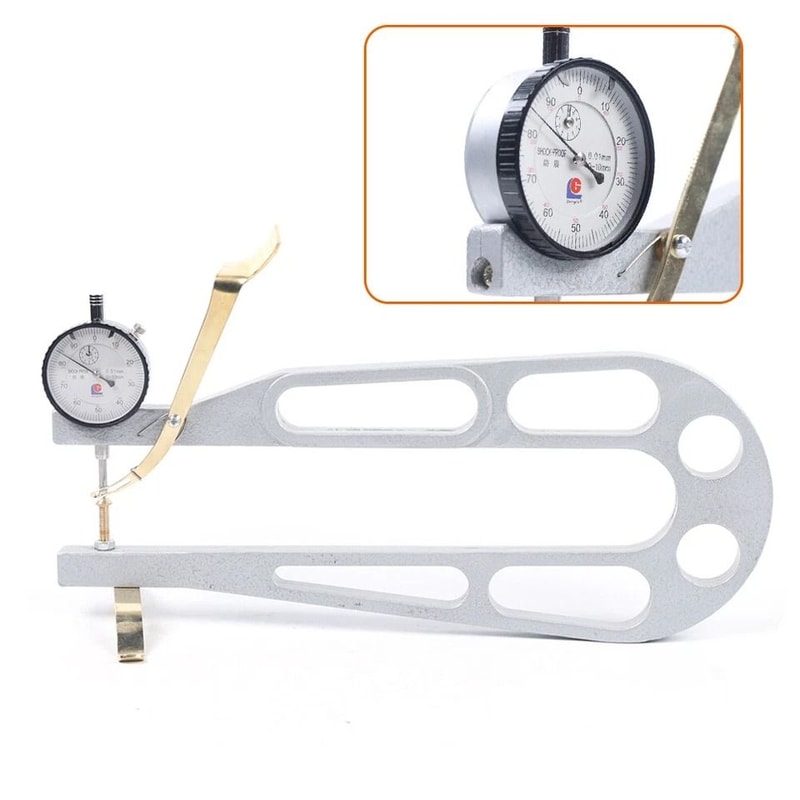Precision Violin Thickness Gauge Luthier Tool With Dial Indicator Measuring Instrument 2
